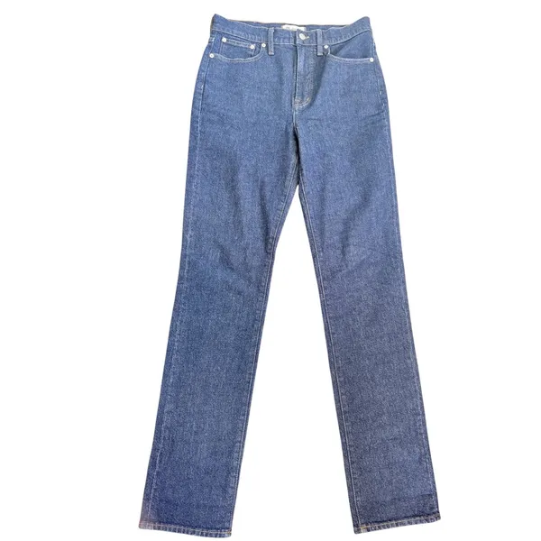 Madewell The Perfect Vintage Full-Length‎ Jean Dark Indigo High Rise 28 NA916 - Image 3
