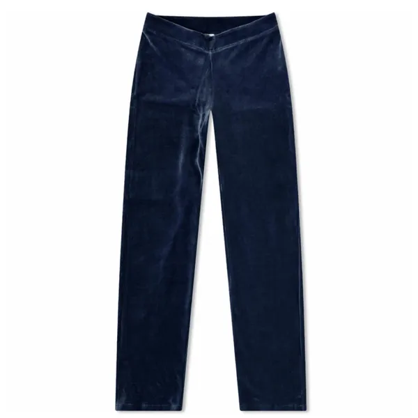 Peachy Den Celeste Velour Navy Twin Set XS $230 Cardigan + Trouser Pants - Image 5