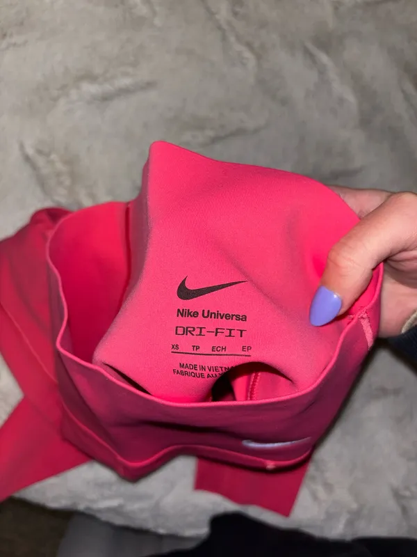 Pink Nike Dri-Fit Leggings - Image 3