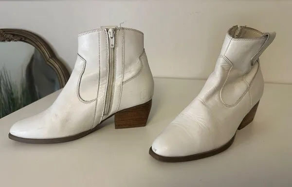 Seychelles Upside White Bootie 7 - Image 4