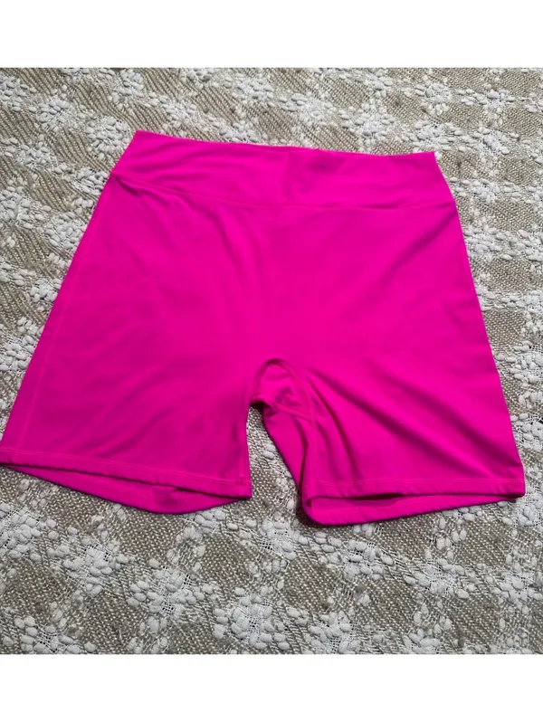 Buffbunny Legacy shorts in vibrant pink, size XXL - Image 3