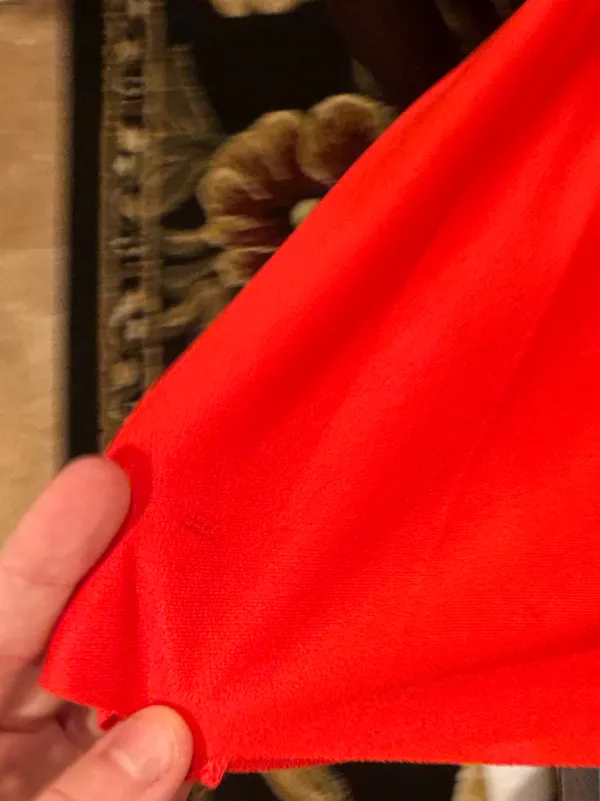 ASOS Red Flutter Sleeve V-Neck Maxi Gown - Image 12