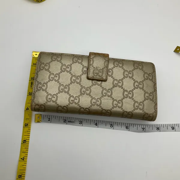 GUCCI LEATHER LONG‎ WALLET - Image 9