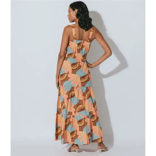 NWT Cleobella Organic Cotton Jolene Ankle Midi Dress‎ Riviera M $300 - Image 3