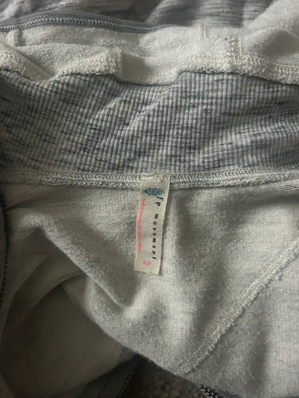 Free People Zip Up Jacket Hood - Image 3