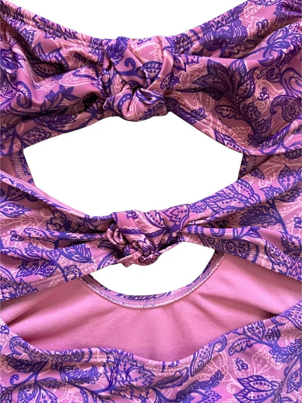 Floral Cutout One Piece Swimsuit - Image 10