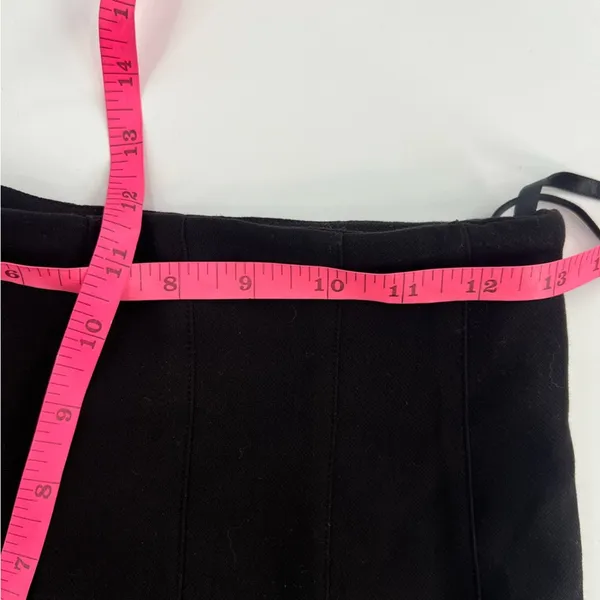 Staud dart‎ waist straight leg trouser black sz 4 - Image 5