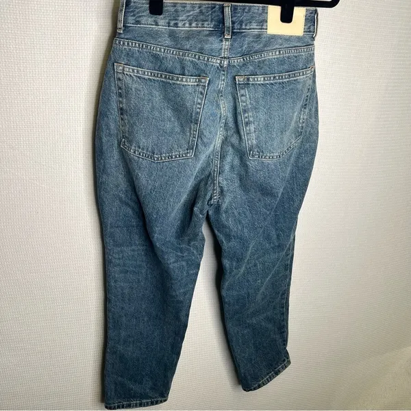 Everlane | Classic Blue Women's‎ Jeans 28 Crop Curvy 90s - Image 6