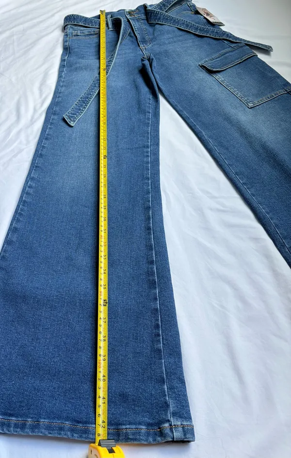 Sofia Jeans Sofia Vergara Margot Wide Leg Jeans Size 8 NWT Super High Rise - Image 3