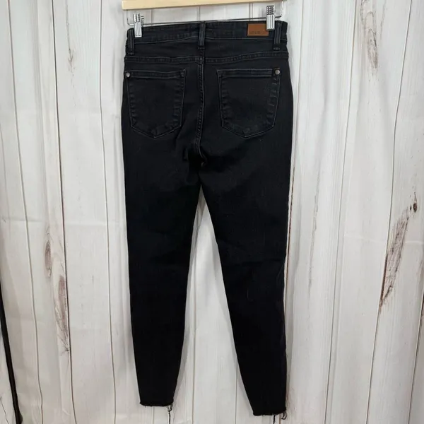Judy Blue Women’s 3/26 Black Leopard Skinny Fit Jeans - Image 5