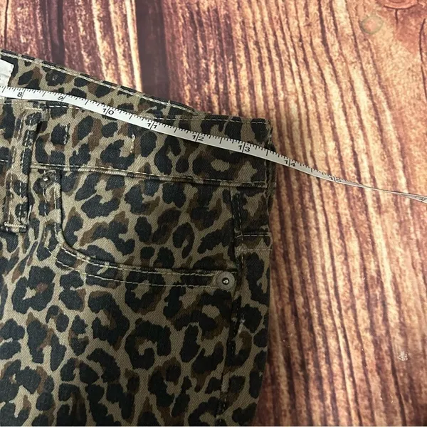 Women’s J. Crew Cheetah Print Skinny Jean Size 26 - Image 4