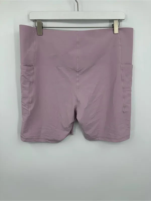 Aerie Offline Pink Seamless High Rise Biker Shorts Size 2XL - Image 6