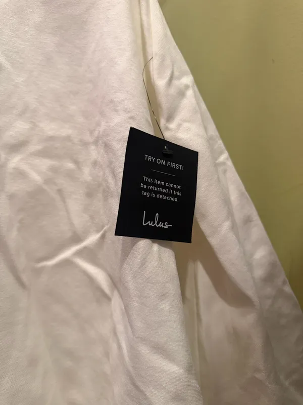 Lulus White Mini Dress - Image 3