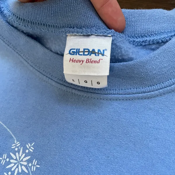 Blue Cat Crewneck Sweatshirt - Image 3