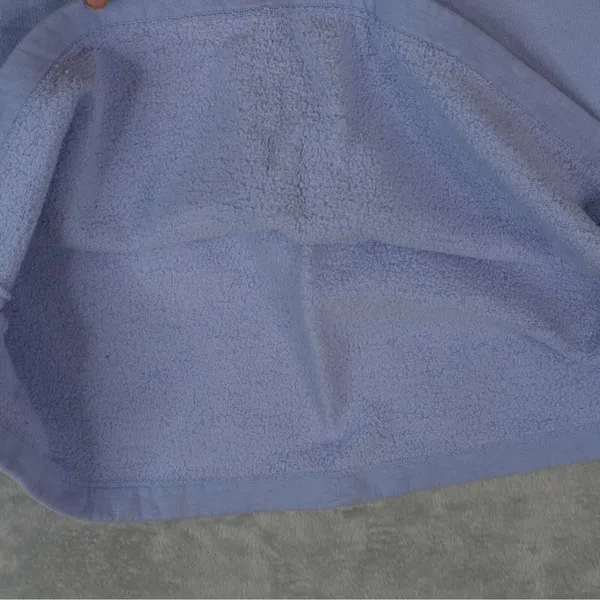 Six Flags MCM Sweater Adult XL Blue 100% Cotton‎ Sweatshirt - Image 4