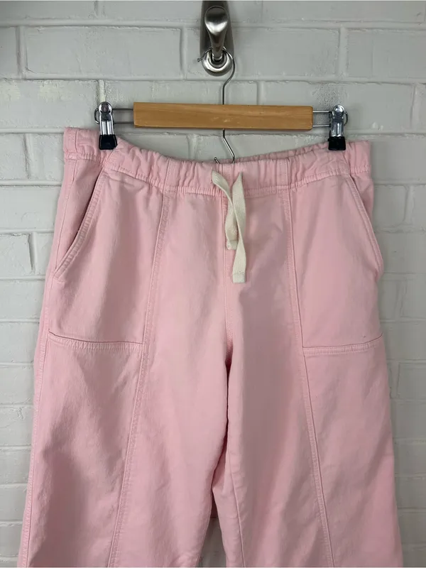 Aerie Me-Day Tie Waist Pants in Tender Heart Pink Size M - Image 6