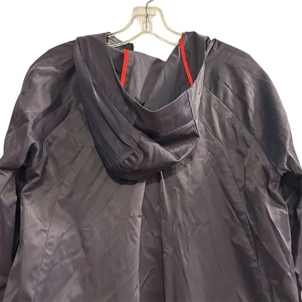 Lilla P Women's Hooded Rain‎ Jacket Black Size S Casual Lightweight - Image 10