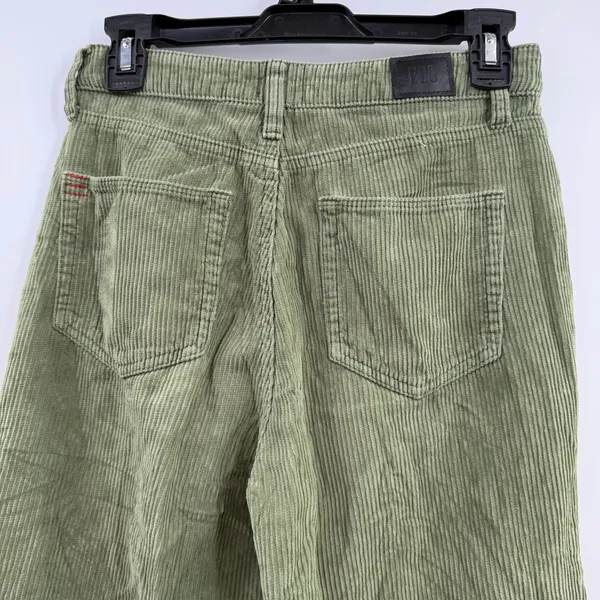 BDG Urban Outfitters Mom High Rise Corduroy Pants Green Size 26 - Image 2