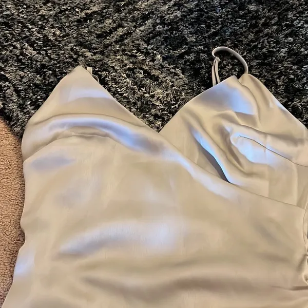Lux LA‎ small silver mini dress - Image 5