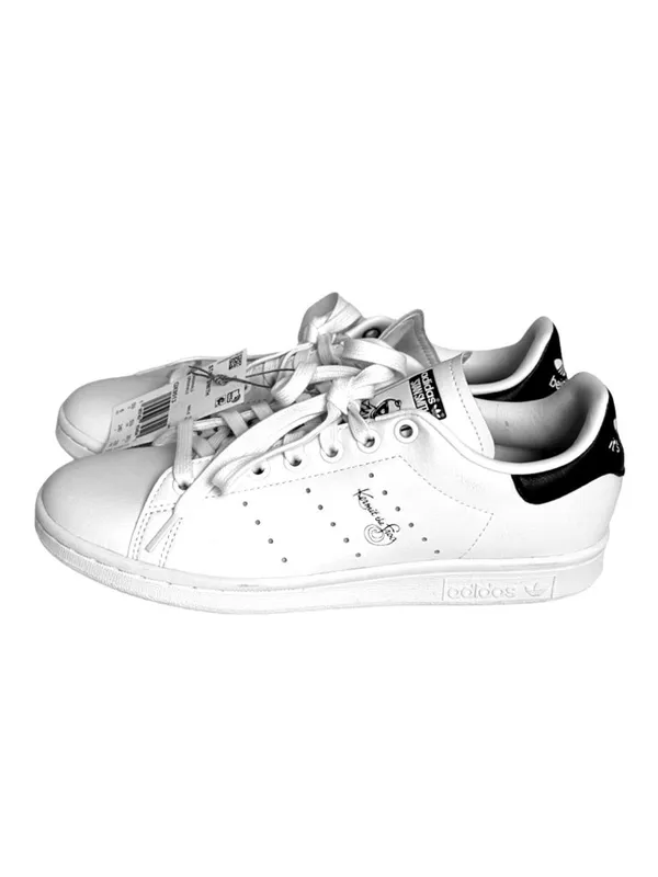 Adidas Women 7.5 Stan Smith & Kermit The Frog Unisex Sneakers White NWT - Image 4