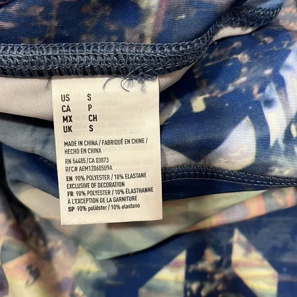 American Eagle patterned high rise leggings - Image 5