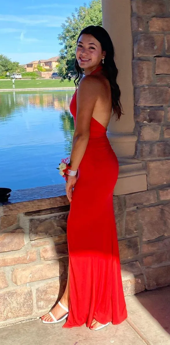 Red formal dress Nookie XS - Image 4