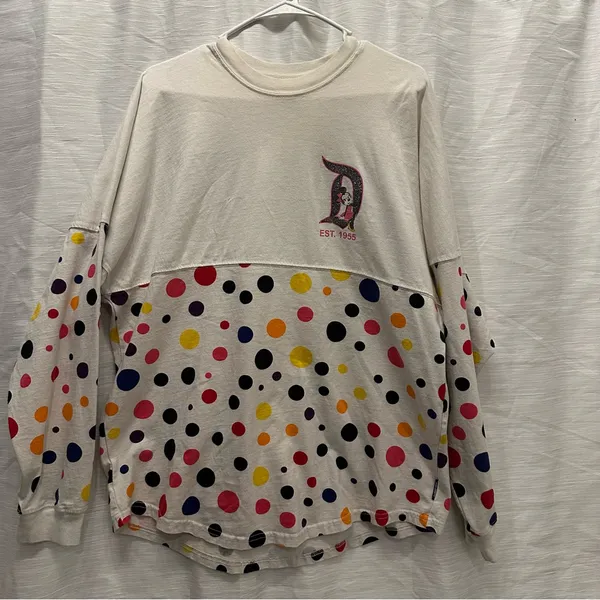 Disneyland Resort Minnie Mouse size M Polka Dot Spirit Jersey - Image 2