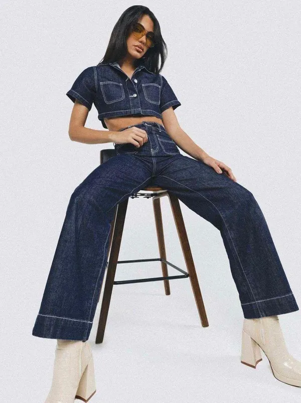 Denim Set - Top - Image 4