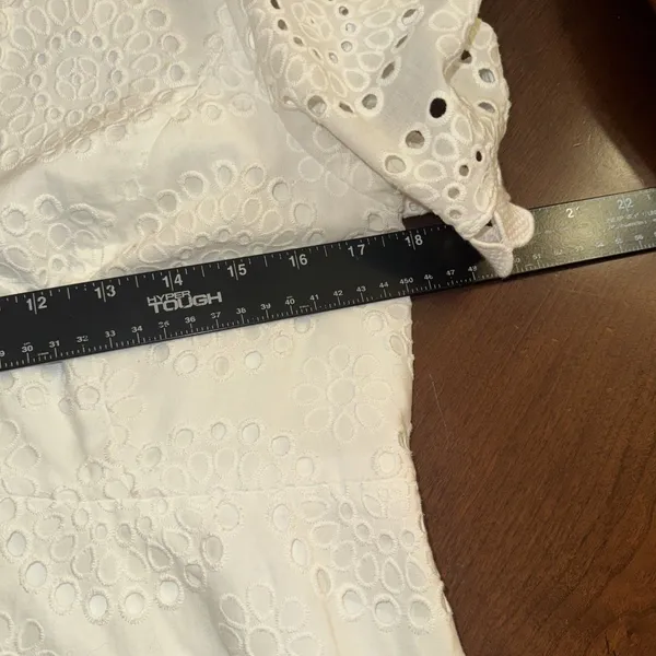 Lily Pulitzer Sz 10 Eyelet White Dress - Image 8