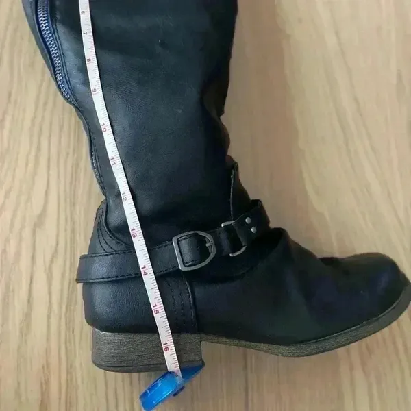 Route 66 Black Tall Boots 8W - Image 10
