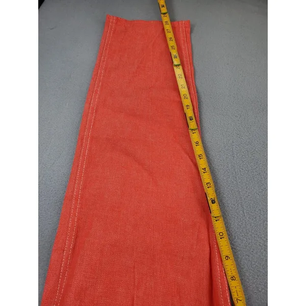 Wrangler Jeans Misses 20 Slim Red VTG USA Made High Rise Tapered Slim Fit Junior - Image 7