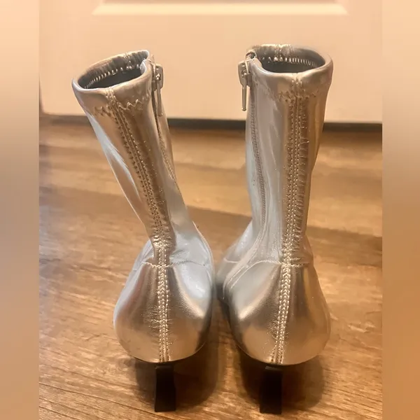 Nordstrom NEW Metallic Booties - Image 3