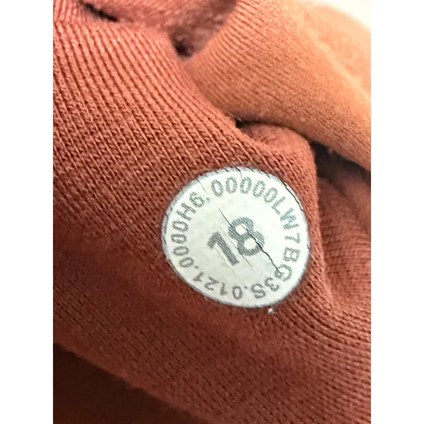 Lululemon Align High-Rise Short 4" Copper Rust Orange Nulu Yoga Shorts Size 18 - Image 5