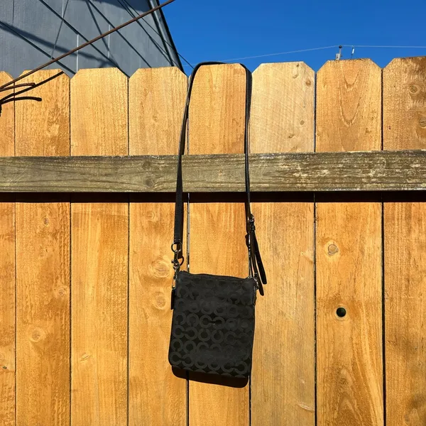 Coach shoulder crossbody y2k handbag‎ in black - Image 6