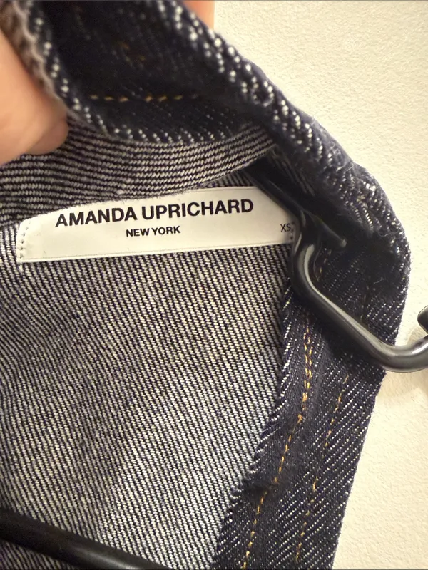 Amanda Uprichard Marshall Mini Dress in Indigo - Image 3