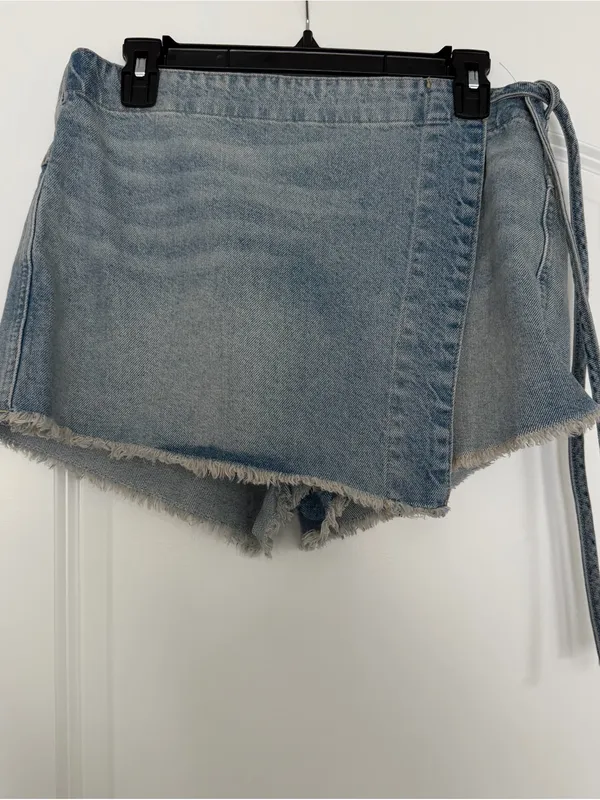 Free People Emmy Denim Skort - Image 2
