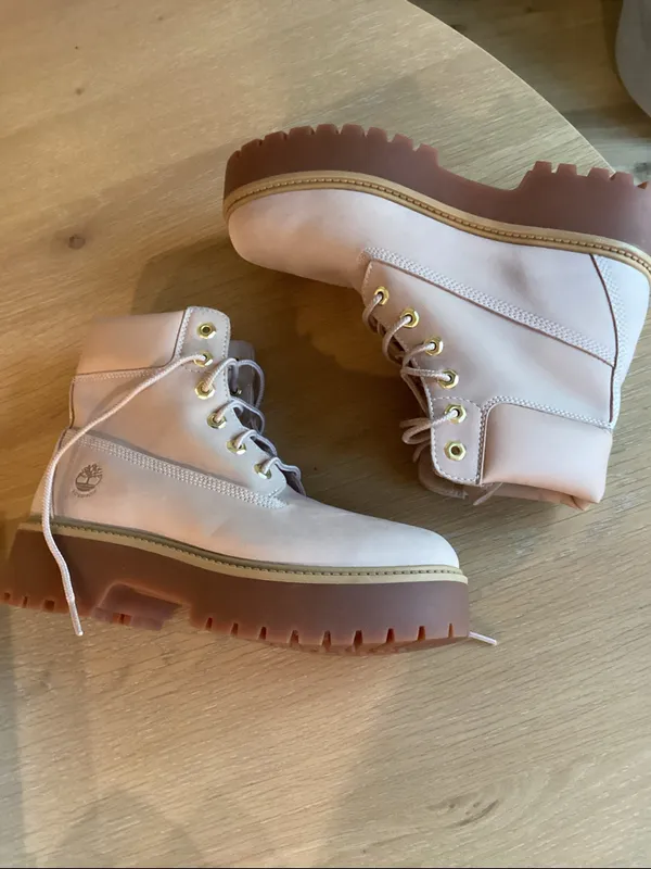 Timberland Stone Street 6" Water Resistant Platform Boots, size 9, NWOT Display - Image 5