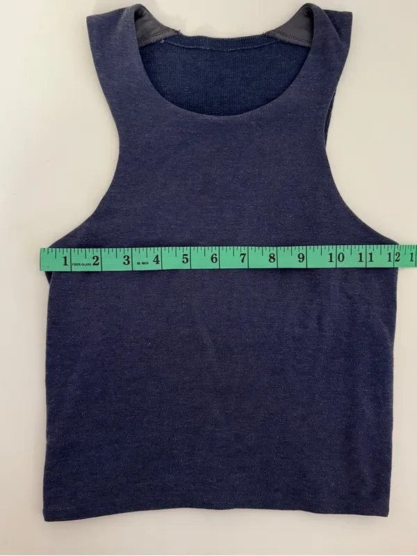 Manduka Womens Crop Racerbank Tank Used XS - Image 3