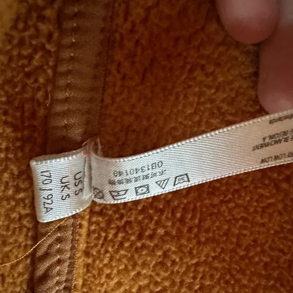 Free People Movement Hit The Trails Fleece Jacket Size Small - Image 3