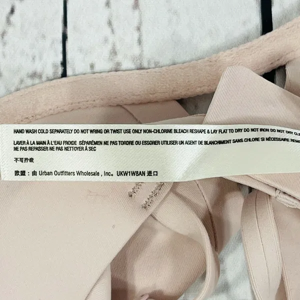 Free People Intimately Bra 32B Ari Underwire Stretch Convertible Moon Cake Pink - Image 8