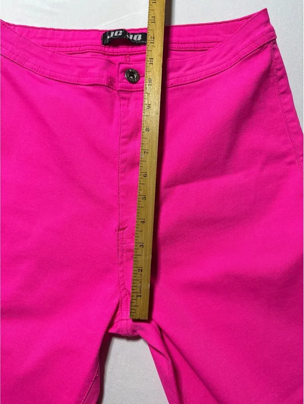 Bold Hot Pink Flared JC Jeans - Image 4