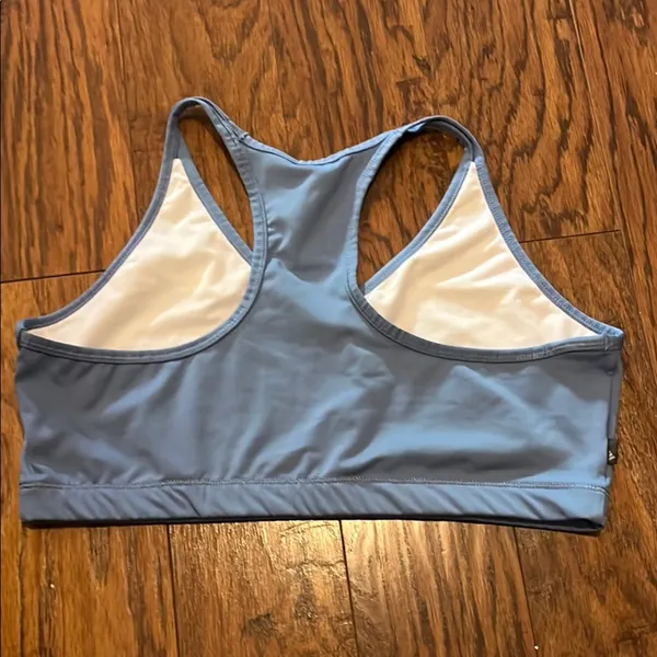 Adidas Clima365 Light Blue Sports Bra Top for Performance and Style - Image 4