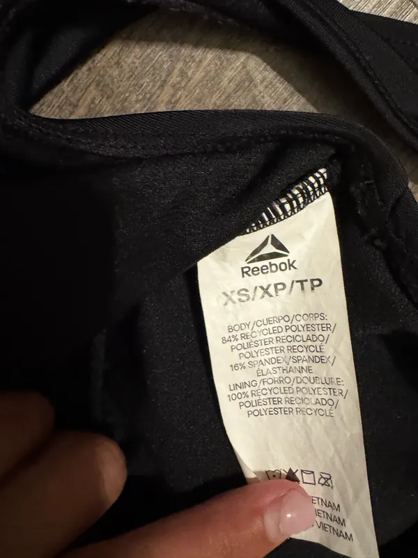 Reebok Women's Black One-Piece Swimsuit - Image 3