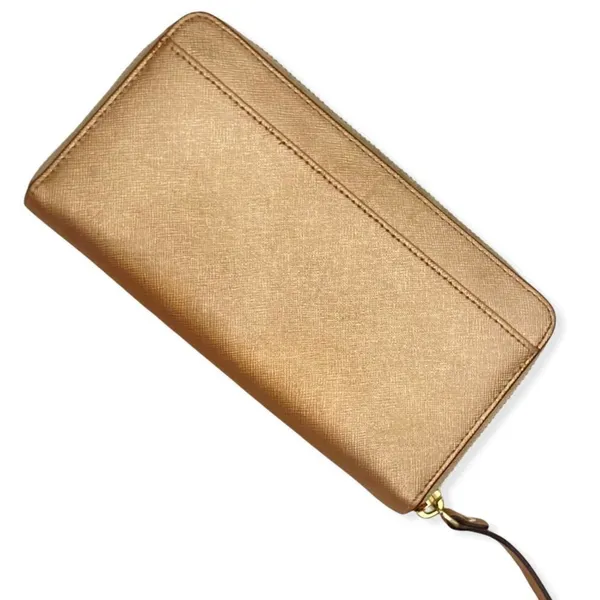 Kate Spade Leather Rose Gold Accordion Wallet - Image 14