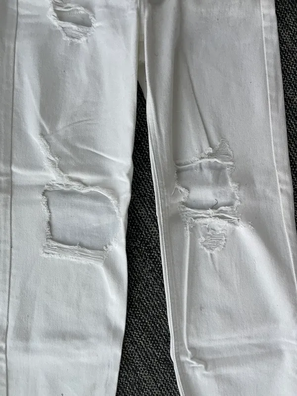 Wild Fable White Ripped Jeans - Image 2