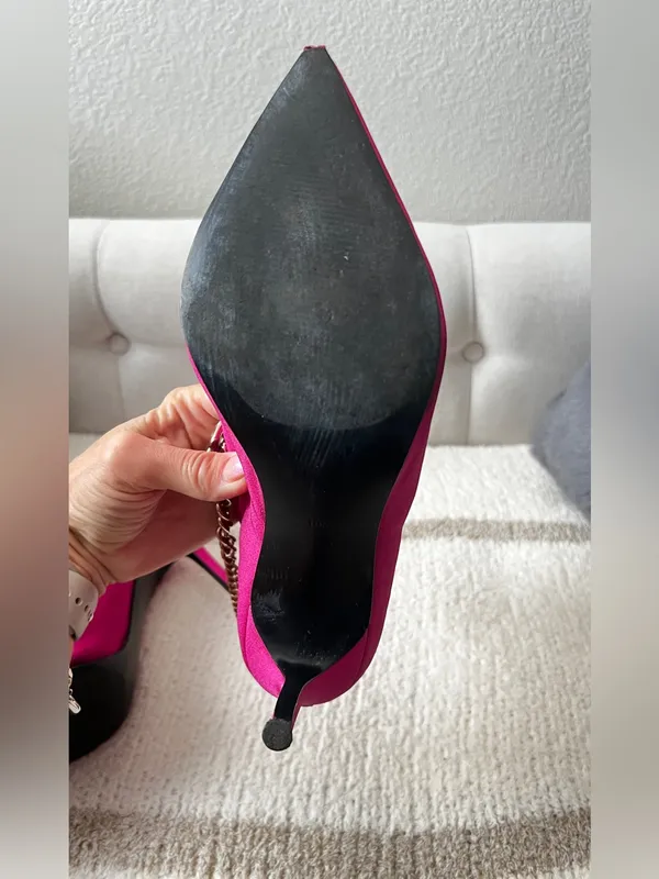 GUESS Fuschia Booties size 10 - Image 7