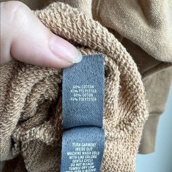 Aerie Tan Crewneck Sweatshirt Size M - Image 6