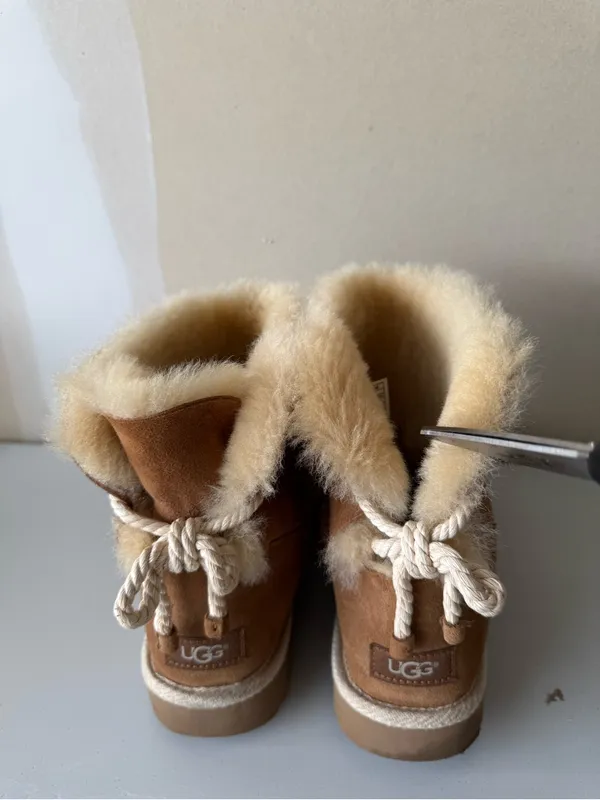 UGG Australia Selene Rope Bailey Bow Boots - Image 11