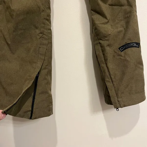 Ride‎ Snowboard Pants Capp3l Cappel Strata HDII Olive Green Womens Small - Image 5