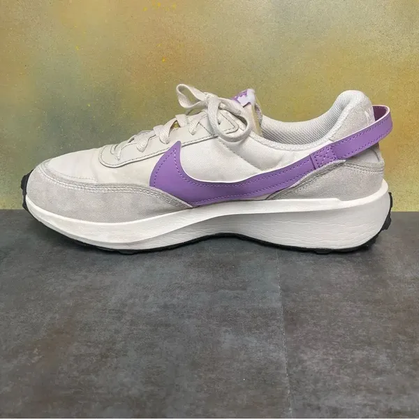Nike Waffle Debut Women's Sail White/Lilac Retro Style Sneakers Sz 10 - Image 10